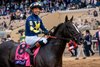 Jose Ortiz and More Than Looks win the Breeders&#39; Cup Mile at Del Mar Racetrack in Del Mar, CA on November 2, 2024.