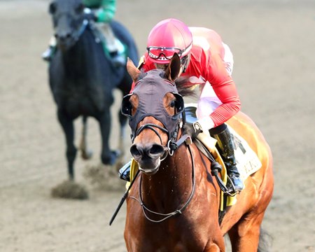 Two Sharp wins the Chilukki Stakes at Churchill Downs