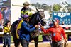 Soul of An Angel with Drayden Van Dyke wins the Filly &amp; Mare Sprint (G1) at Del Mar Racetrack in Del Mar, CA on November 2, 2024.