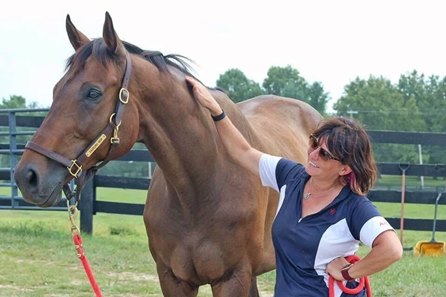 Lisa Reynolds with Dazzling Gem