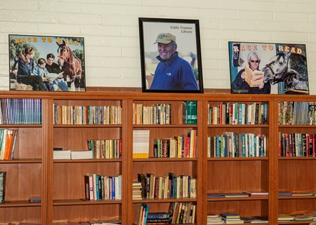 Eddie Truman Library on Santa Anita Park backstretch