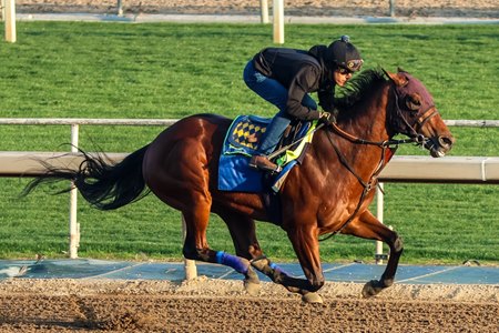 Barnes works at Santa Anita Park