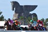 Turf Racing, Pegasus statue, Gulfstream Park, January 4 2025