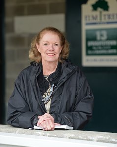 Nancy Shuford at the 2017 Keeneland November Sale