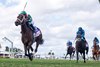 Be Your Best and Edgard Zayas win The TAA Pegasus World Cup Filly and Mare Turf Invitational, Gulfstream Park, Hallandale Beach, FL, 1-25-25, Mathea Kelley