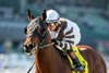 Big City Lights and jockey Flavien Prat win the $125,000 Don Valpredo California Cup Sprint, Saturday, January 18, 2025 at Santa Anita Park, Arcadia CA.
&#169; BENOIT PHOTO