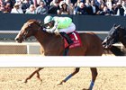 Tejano Twist wins the 2025 King Cotton Stakes at Oaklawn Park