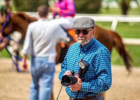 Fair Grounds Track Photographer Lou Hodges Retires