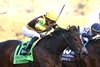 Quietside wins the Honeybee Stakes at Oaklawn Park