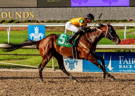 Yinzer breaks his maiden at Fair Grounds Race Course