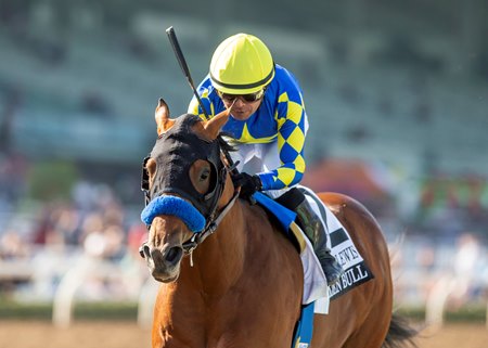 Citizen Bull wins the Robert B. Lewis Stakes at Santa Anita Park