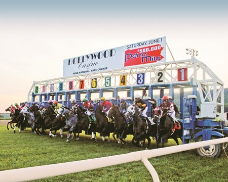 Racing at Penn National Race Course