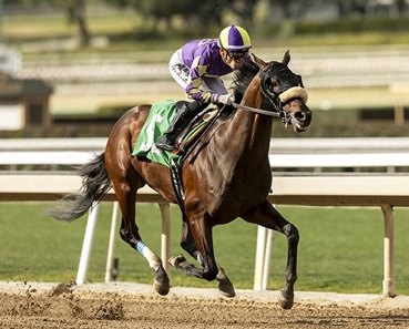 Baeza breaks his maiden at Santa Anita Park