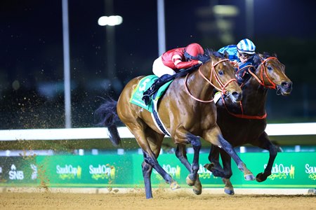 Forever Young edges Romantic Warrior in the Saudi Cup at King Abdulaziz Racetrack