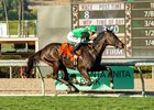 El Potente wins the Thunder Road Stakes at Santa Anita Park