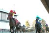 Coal Battle wins the 2025 Rebel Stakes at Oaklawn Park