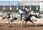 GETAWAY CAR wins the 2025 Sunland Park Derby at Sunland Park