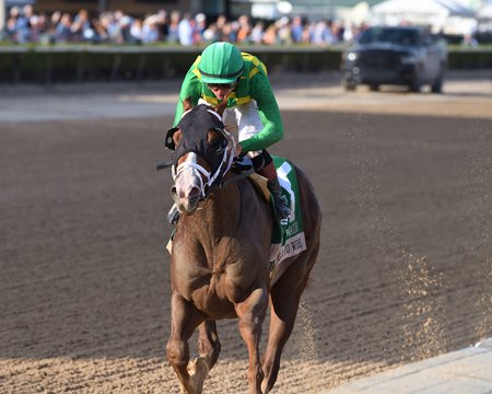 Gate to Wire captures the Swale Stakes at Gulfstream Park