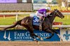 3/22/2025  -  Tiztastic with Joel Rosario aboard wins the 112th running of the $1,000,000  Grade II Louisiana Derby at Fair Grounds.  Hodges Photography / Lou Hodges, Jr.