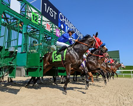 Racing at Gulfstream Park