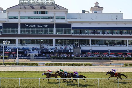 Racing at Gulfstream Park