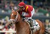 The Michael McCarthy-trained Journalism and jockey Umberto Rispoli win the Grade II $300,000 DK Horse San Felipe Stakes Saturday, March 1, 2025 at Santa Anita Park, Arcadia, CA.
Benoit Photo