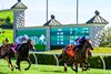 Test Score with Manuel Franco wins the Transylvania G3T at Keeneland in Lexington, Ky. on April 7, 2025
