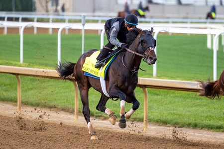 East Avenue breezes April 27 at Churchill Downs
