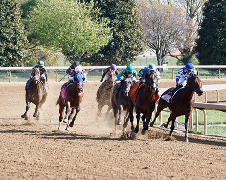 Gosger wins the 2025 Lexington Stakes at Keeneland