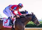 Burnham Square with Brian Hernandez, Jr. wins the Blue Grass (G1) at Keeneland in Lexington, Ky. on April 8, 2025
