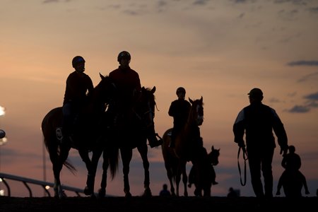 Development of property around Woodbine will keep the track at its center, providing residents opportunities to take in workouts during their morning jog