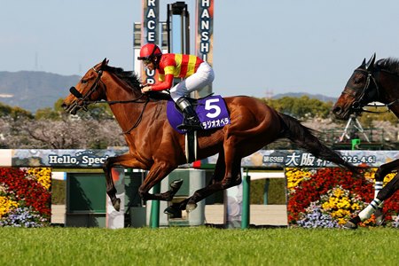 Bellagio Opera wins the Osaka Hai at Hanshin Racecourse