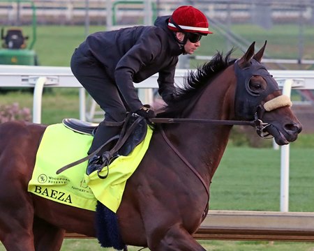 Baeza trains at Churchill Downs