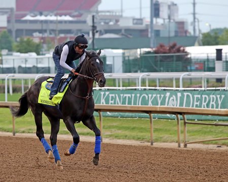 Rodriguez trains at Churchill Downs