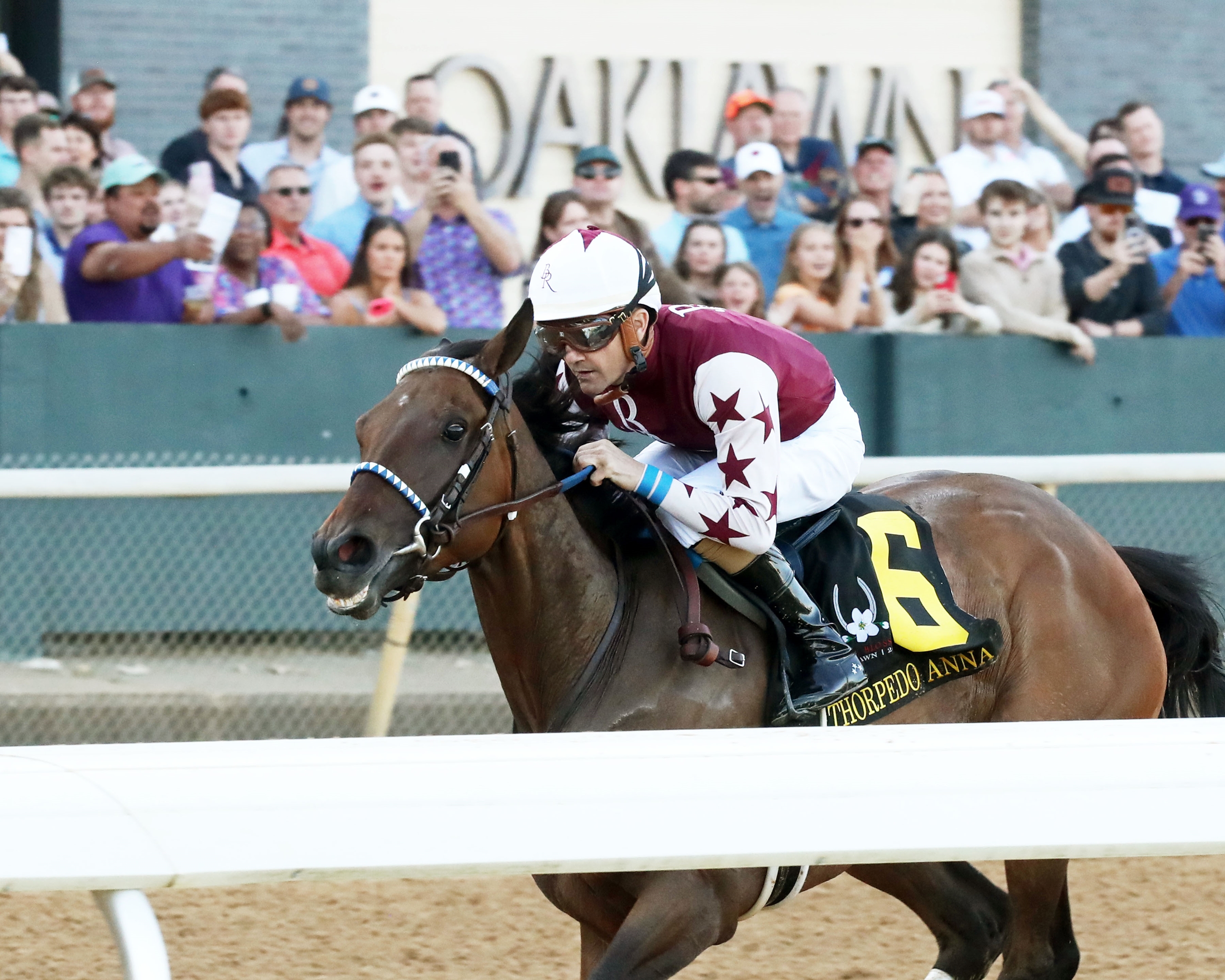 Thorpedo Anna Romps in Apple Blossom After Slow Start - BloodHorse