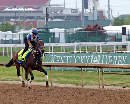 Neoequos trains April 29 at Churchill Downs