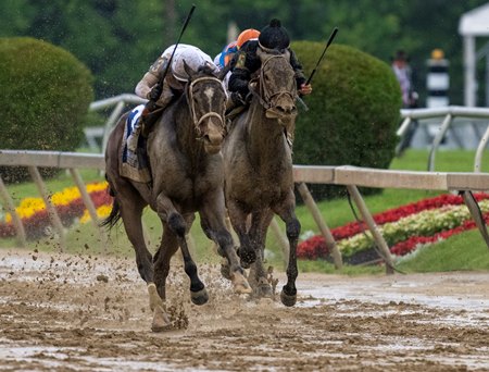 Margie’s Intention wins the George E. Mitchell Black-Eyed Susan Stakes at Pimlico Race Course