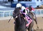 Jody&#39;s Pride wins the 2025 Ruffian Stakes at Aqueduct Racetrack
