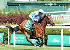 Marksman Queen (GB) wins the 2025 Keertana Stakes at Churchill Downs