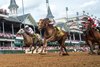 Raging Sea and Flavien Prat win the Race 7, G1 Fasig-Tipton La Troienne Stakes, Churchill Downs, Louisville, KY, May 2, 2025, Mathea Kelley-Bloodhorse