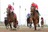 Jockey Ewsan Flores guides Classic Mo Town to victory in the $175,000 bet365 Eclipse Stakes (Grade II) for owner Bruno Schickedanz and trainer Martin Drexler. Woodbine/Michael Burns Photo