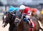 Bishops Bay wins the 2025 Westchester Stakes at Aqueduct