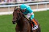 Zulu Kingdom and Flavien Prat win Race 9, American Turf Stakes, Churchill Downs, Louisville, KY, May 3, 2025, Mathea Kelley-Bloodhorse