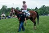 Journalism and Umberto Rispoli Win Race 13, G1 Preakness Stakes, Pimlico Racecourse, Baltimore, MD May 17, 2025, Javier Molina/Bloodhorse 