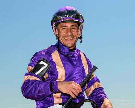 Junior Alvarado will ride Kentucky Derby winner Sovereignty in the Belmont Stakes