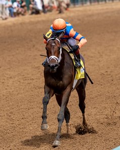 Fierceness wins the Alysheba Stakes at Churchill Downs