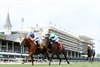 WORLD BEATER wins the 2025 Audubon Stakes at Churchill Downs