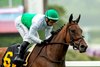 Augustin Stables’ Mrs. Astor and jockey Umberto Rispoli win the $100,000 Santa Barbara Stakes Sunday, May 4, 2025 at Santa Anita Park, Arcadia, CA.
Benoit Photo