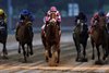 Look Forward with Umberto Rispoli up for Trainer Michael McCarthy wins The 70th Running of The Eight Belles Stakes at Churchill Downs in Louisville, KY on May 2 2025