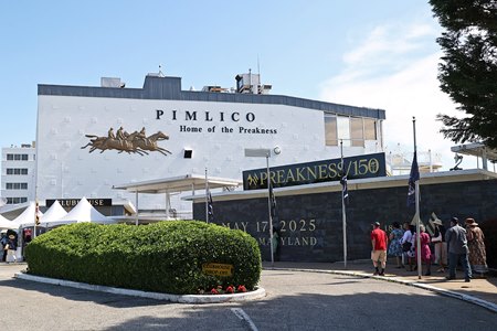 A rebuild of Pimlico began after last year's Preakness Stakes
